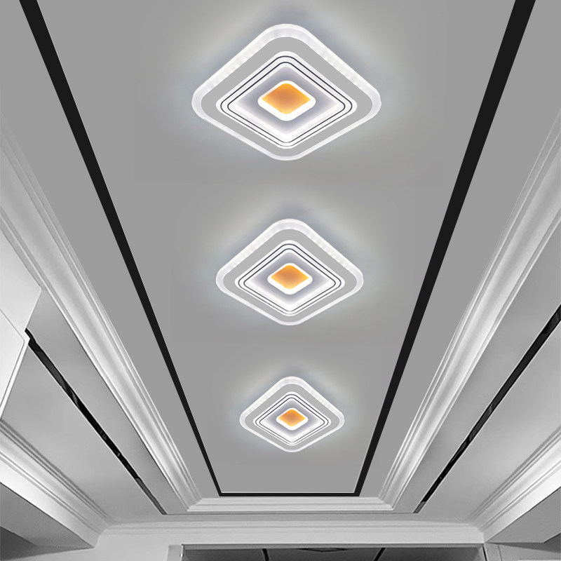 LED现代简约过道走廊阳台吸顶灯图片