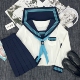 青月社海月姬水手服正统日系原创学院风JK制服甜妹校服百褶裙套装