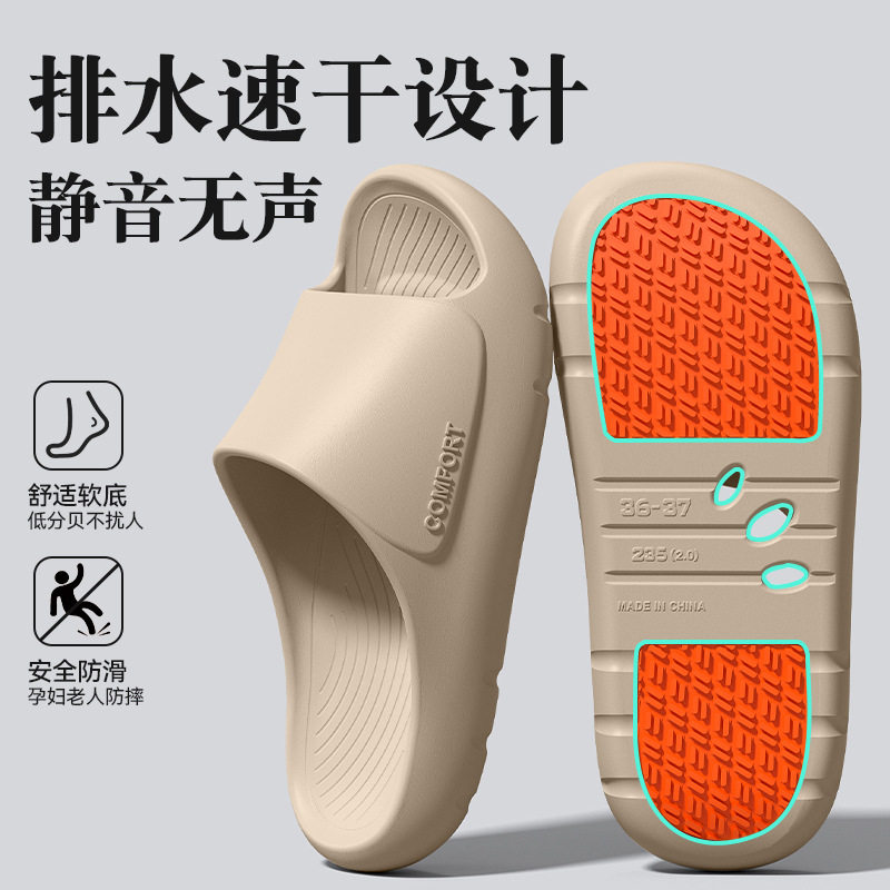 防滑静音夏季家居拖鞋