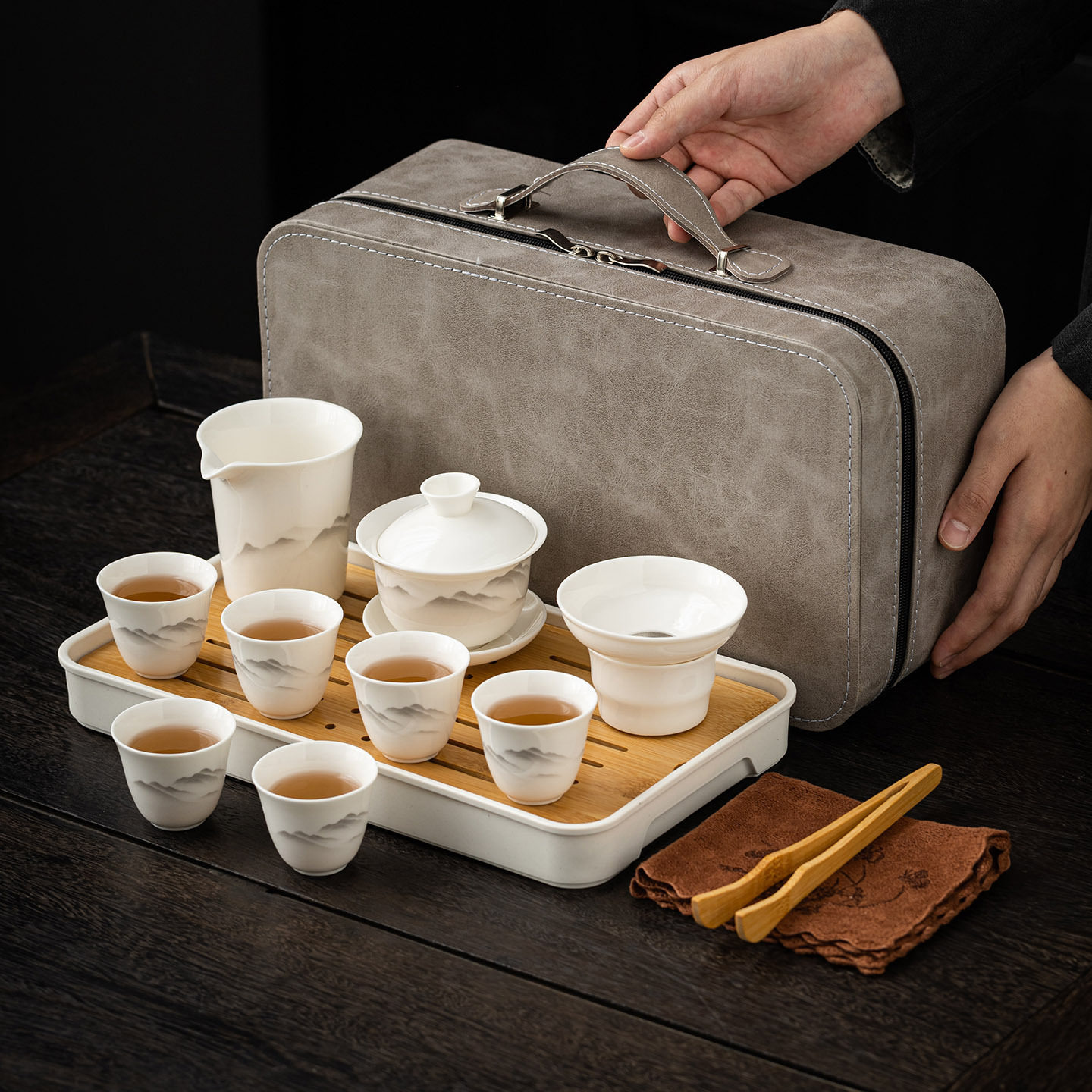 便携式功夫茶具套装62