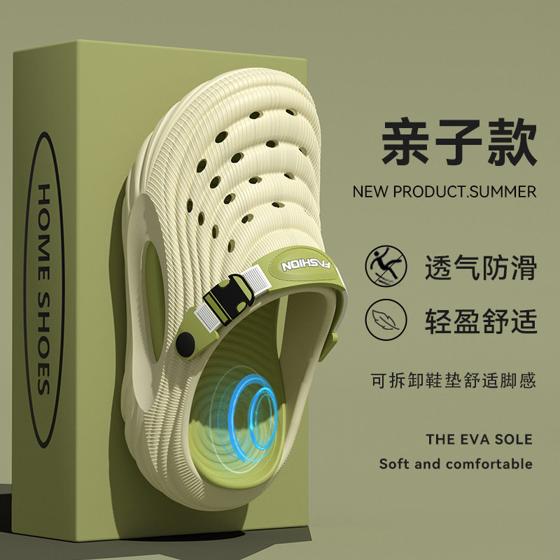手术室洞洞鞋男款夏季外穿
