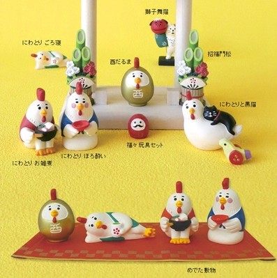 zakkadecole小鸡猫咪电视柜桌面