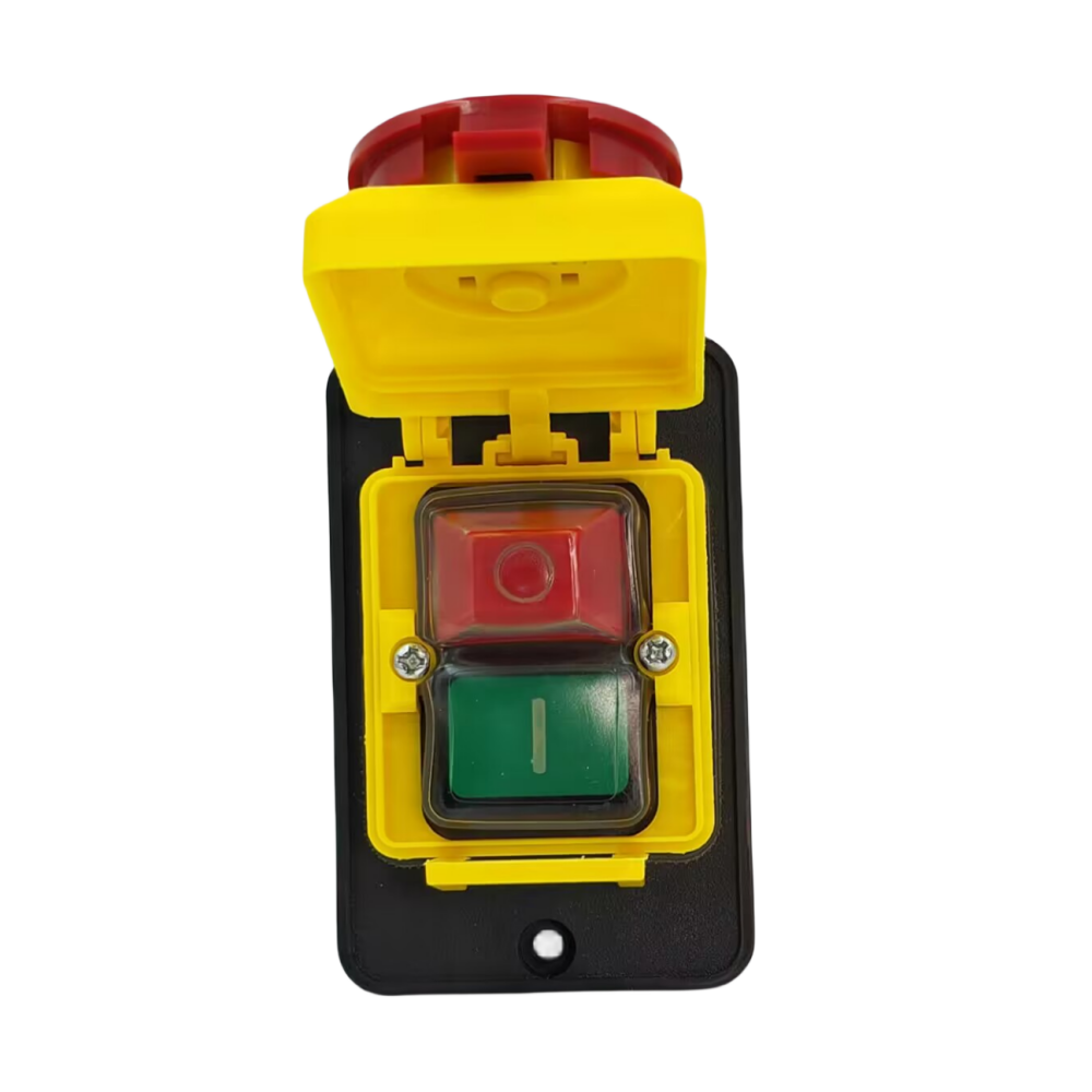 CK-5 250V4脚单相磁力自锁启动停止按钮木工金属加工机械电磁开关