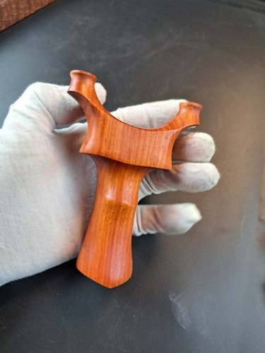 花梨木85弓门天罡实木无漆无蜡纯实木手工弹弓手感好精准度高