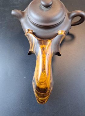 美国沙漠铁木手工打造75弓门赤鬼弹弓高密度沉水不开裂收藏实用弓