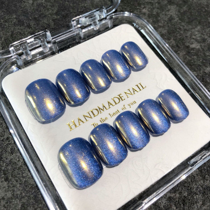 星澜晨光晶石猫眼手工穿戴甲