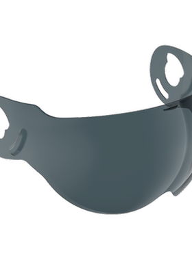 法国进口ROOF外星人BOXXER原装摩托机车防雾揭面头盔电镀黑色镜片