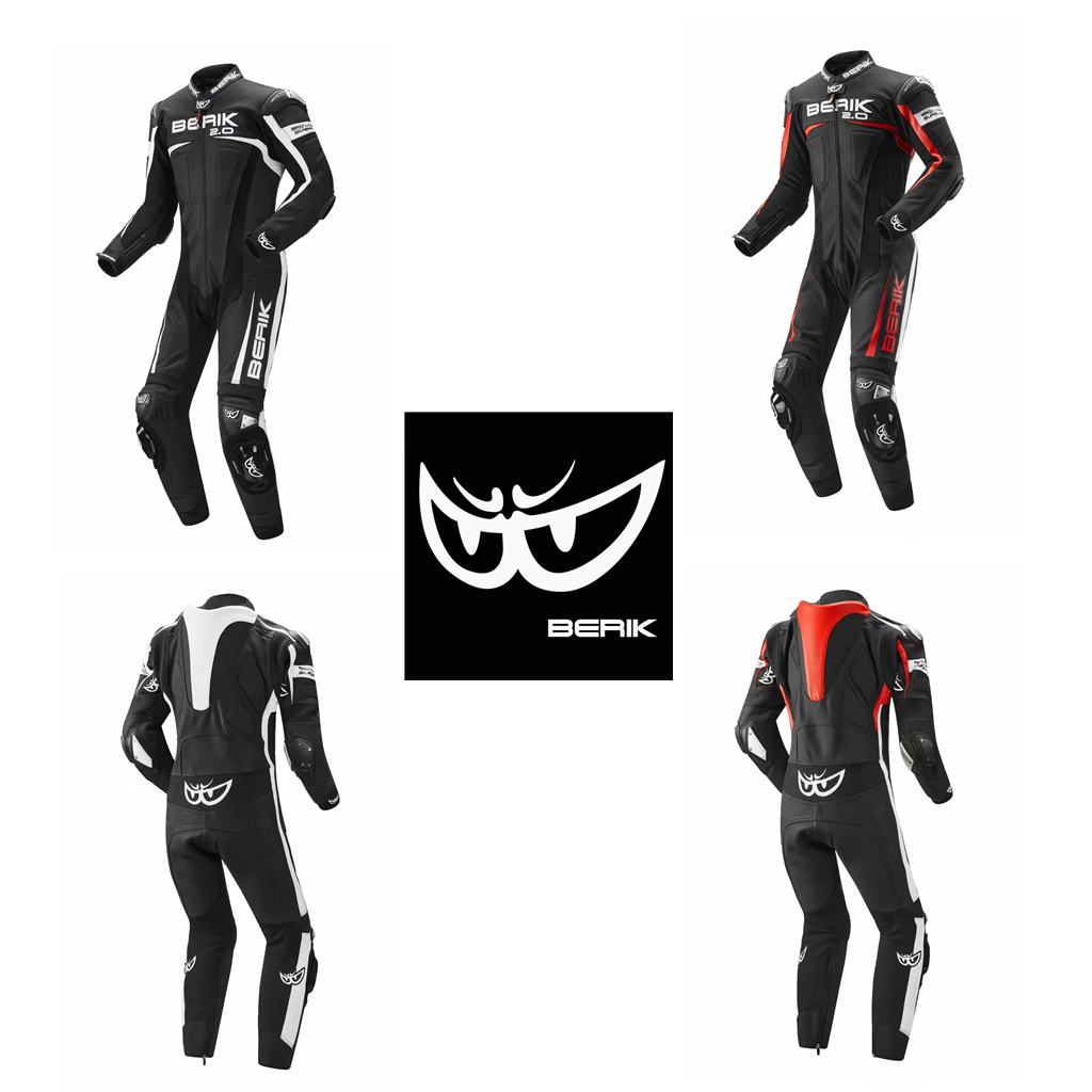 Berik大眼路机车钛合金防摔男