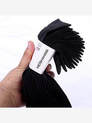 中筒加厚丝袜子男女款通用耐磨防勾丝夏天加长中筒钢丝袜夏季袜子