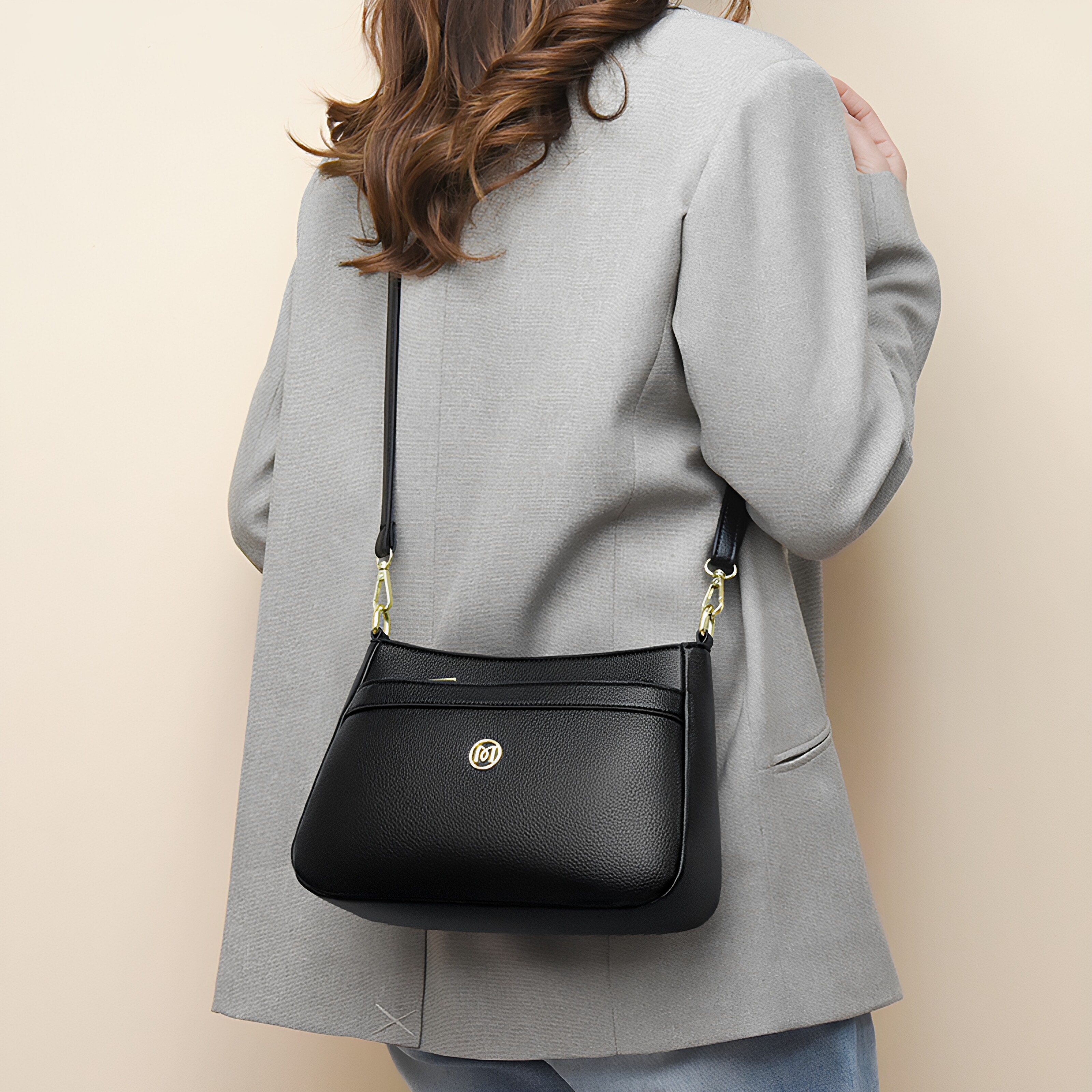 中年女包包2026新款百搭真皮质感妈妈小包女士单肩斜挎包软皮背包