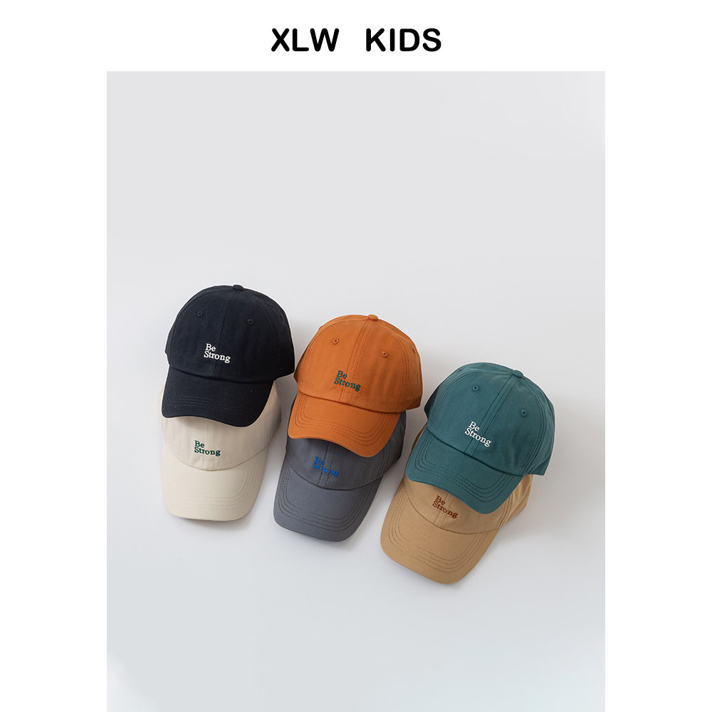 韩国chic复古风刺绣儿童鸭舌帽子个性刺绣宝宝遮阳百搭简约棒球帽,童装/婴儿装/亲子装,帽子,淘宝优惠券,粉丝福利购,淘宝优惠卷