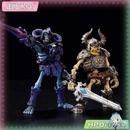 【Hpoi定金】幽兔模玩 1/12 骷髅狂战士 骷髅召唤师 可动手办