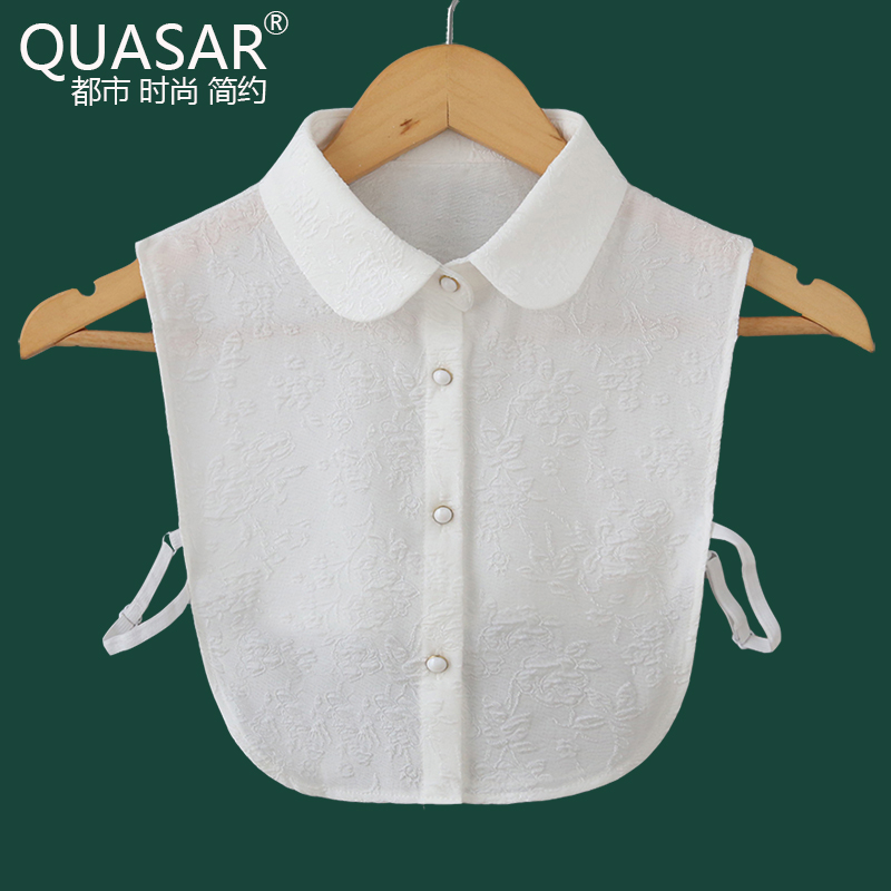 quasar韩版装饰领女士百搭假领子