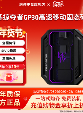宏碁掠夺者 固态硬盘 GP30 USB3.2 Gen2x2接口 (Type-c) GP30