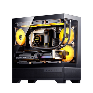 AMD锐龙R7 9800X3D主机RTX5060TI/5070/5070TI高端显卡主机电竞游戏海景房DIY组装机高配台式机电脑套件