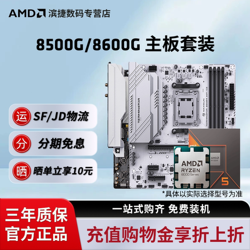 AMD锐龙R58500G/8600G套装
