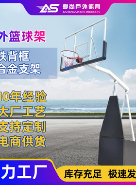 soball篮球架户外移动可升降蓝球框室内青少年成人训练折叠式球架