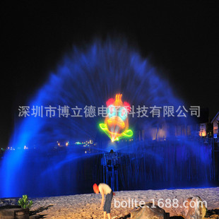 大型户外设计安装激光水幕电影制作安装玉溪市音乐喷泉水幕投影