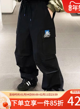 阿迪达斯三叶草男装秋季新款CS CARGOPANT M休闲裤梭织工装运动裤