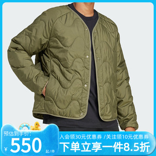保暖运动夹克外套轻便休闲宽松棉服JD1095 新款 阿迪达斯男装 冬季