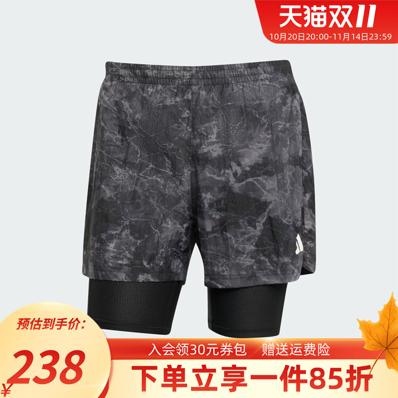 阿迪达斯女款运动短裤