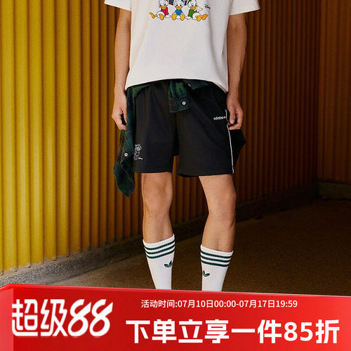 阿迪达斯三叶草男装运动短裤