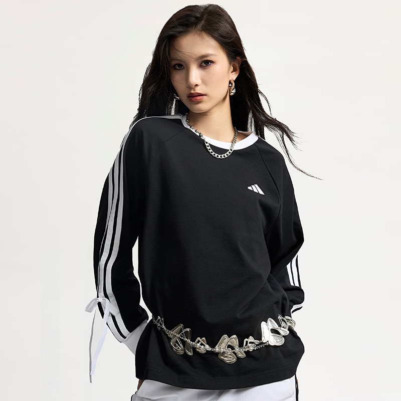 阿迪达斯女款休闲运动长袖