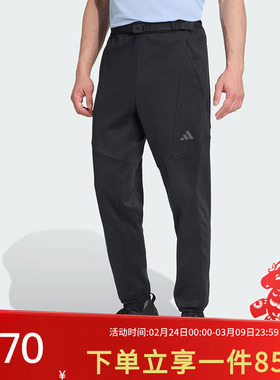 阿迪达斯男装2026春季新款加绒长裤D4T CW PANTS健身运动裤JN3674