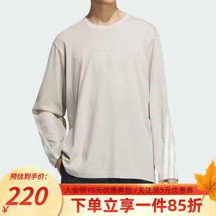 2025秋季 运动套头衫 新款 T恤时尚 KC3888 休闲圆领长袖 阿迪达斯男装