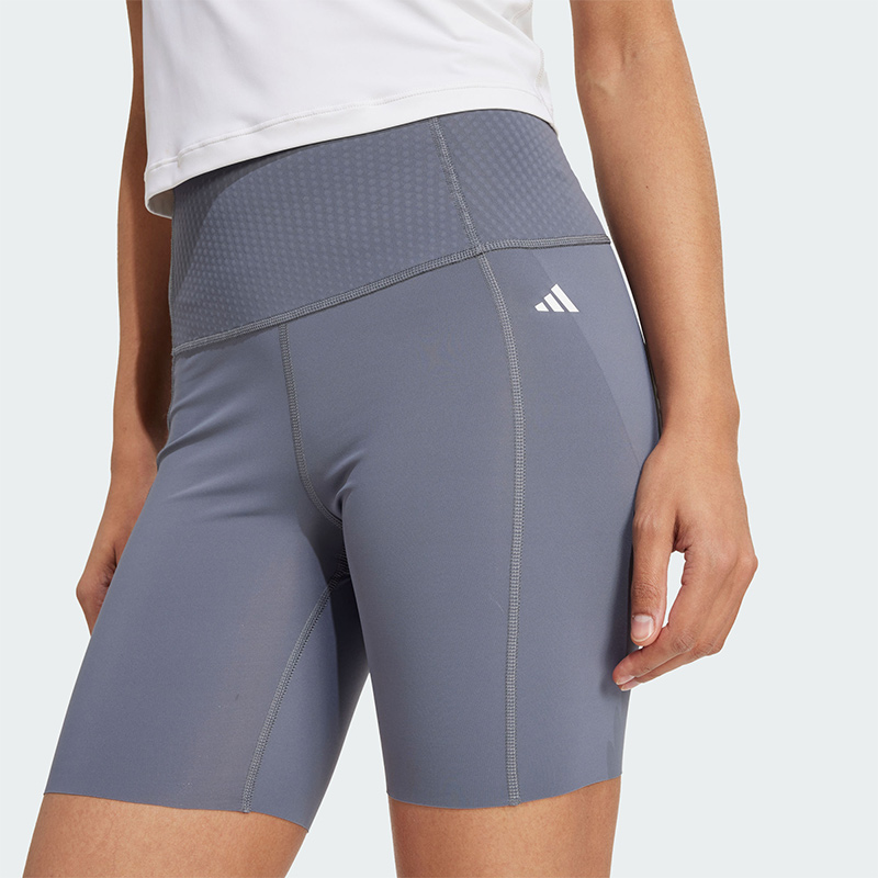 阿迪达斯女款紧身运动短裤