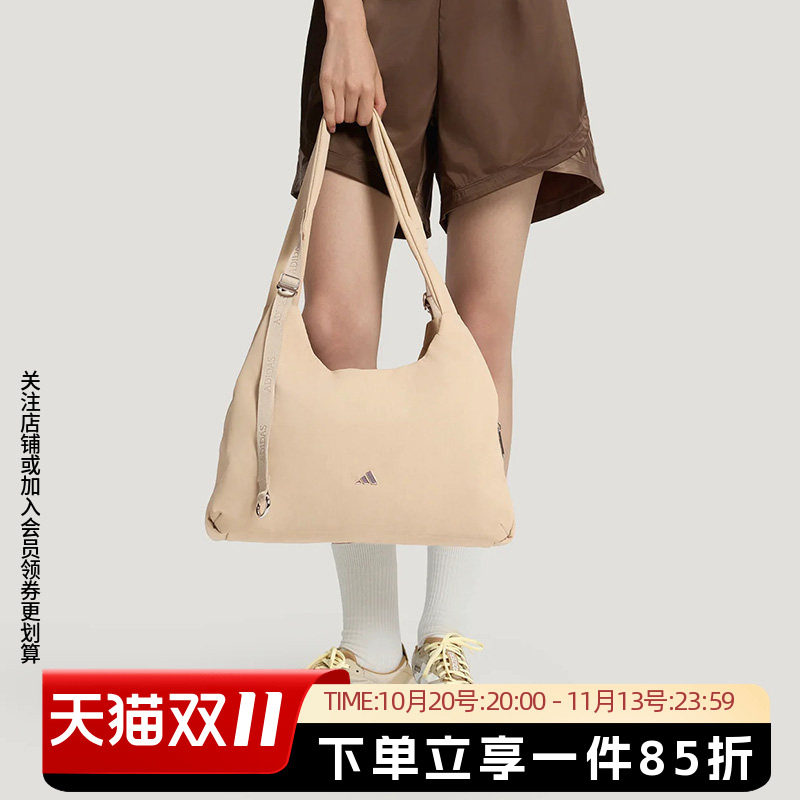 adidas阿迪达斯女包W CBB SOFT LUX 单肩斜挎包腋下托特包KX6864
