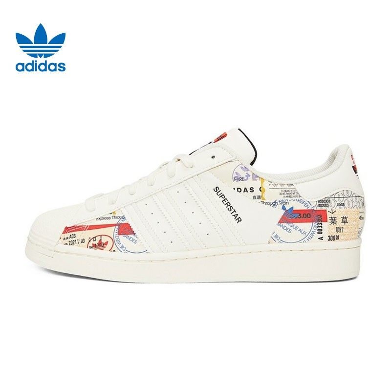 adidas阿迪达斯官网授权三叶草22春季男鞋运动贝壳头休闲鞋GY9022
