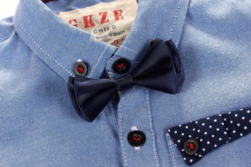 Chemise garcon à manche longue - Ref 2073656 Image 3