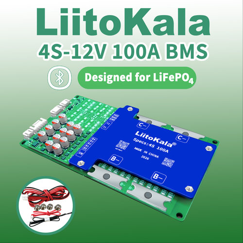 Liitokala4S12v100A电池保护板