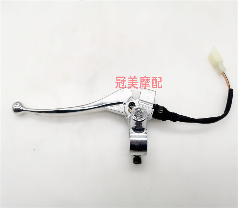 爵宇钻鹰钻后左刹车把座手柄总成