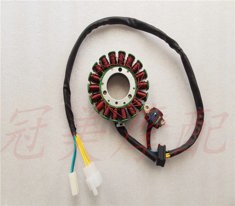 摩托车配件gs125线圈定子总成