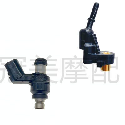 适用新大洲本田国四锐猛CBF125T SDH125-65喷油嘴支架 喷油器接头