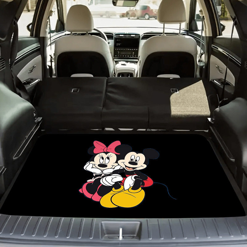通用垫子汽车后备箱防脏垫隔脏垫防脏垫布防滑垫可爱创意后备箱垫