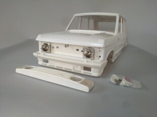 JCKMOD 313/324轴距仿真攀爬硬壳陆虎揽胜车壳SCX10 90046 T4车壳