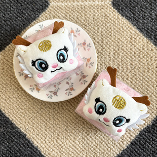 龙年宝宝满月回礼毛巾生日宴伴手礼毛巾擦手巾六一节日宝宝小礼物