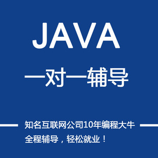java课程web一对一辅导视频培训学习语言编程设计零基础网课教程