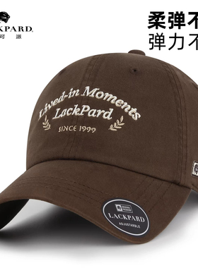 lackpard棒球帽子大头围女加深显脸小加大加深软顶休闲鸭舌帽男