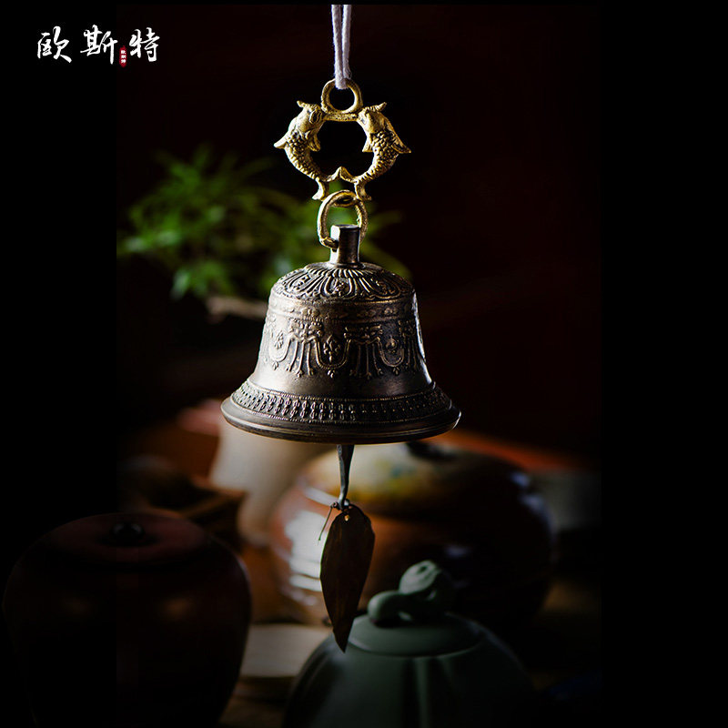 欧斯特尼泊尔手工艺品 青铜 金刚铃 供具 音质优美风铃碰铃响铃