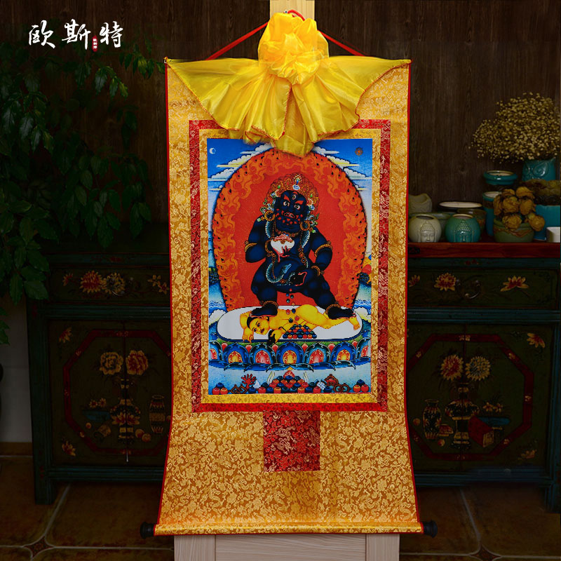 镀金画心客厅三色装裱精美挂画