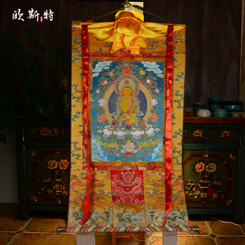 欧斯特矿物颜料唐卡挂画装饰画
