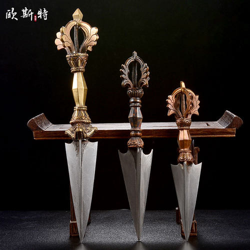 欧斯特尼泊尔手工铜做旧摆件