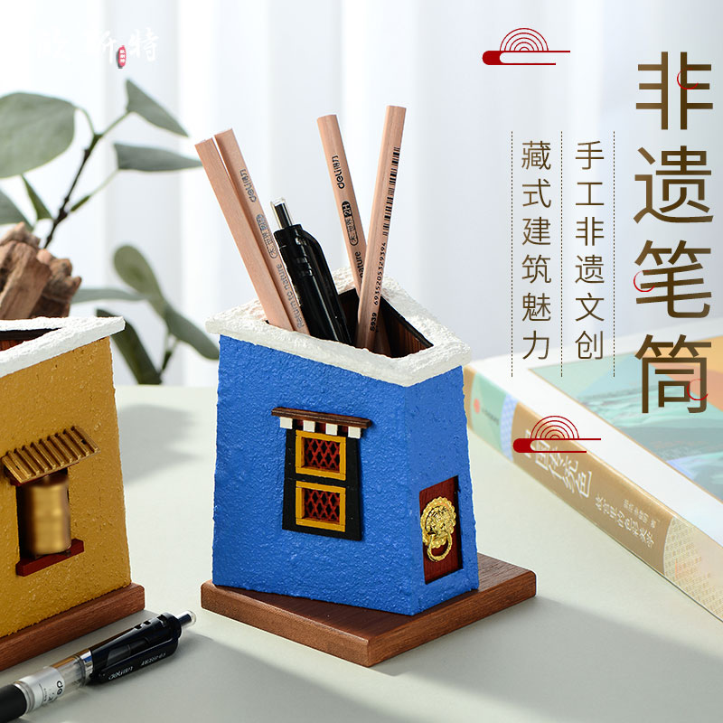 欧斯特手工上色实木材质底座铸造