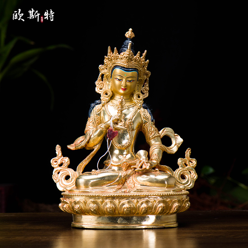 欧斯特铜尼泊尔手工铜像摆件