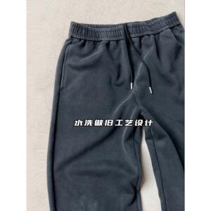 高品质直筒休闲裤潮牌水洗卫裤 H777-P65控88图片