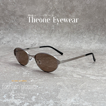 复古个性猫眼老钱风朋克金属墨镜女防紫外线太阳镜可配度数UV400